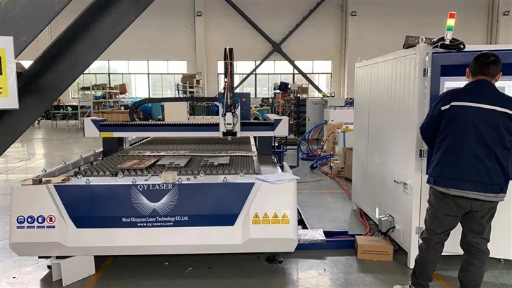 High-Precision 6000W Fiber Laser Metal Cutting Machine For Sale factory