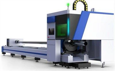 Gamykloje Kinijoje gaminamas naujas dviejų tipų griebtuvas, mažesnis uodegos CNC vamzdžių vamzdžių pluošto lazerinis pjaustytuvas 1500W 2000W 3000W